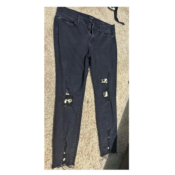 Judy Blue peekaboo animal print - Picture 1 of 1